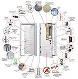 Вхідні двері F 101 для квартири, фото 3