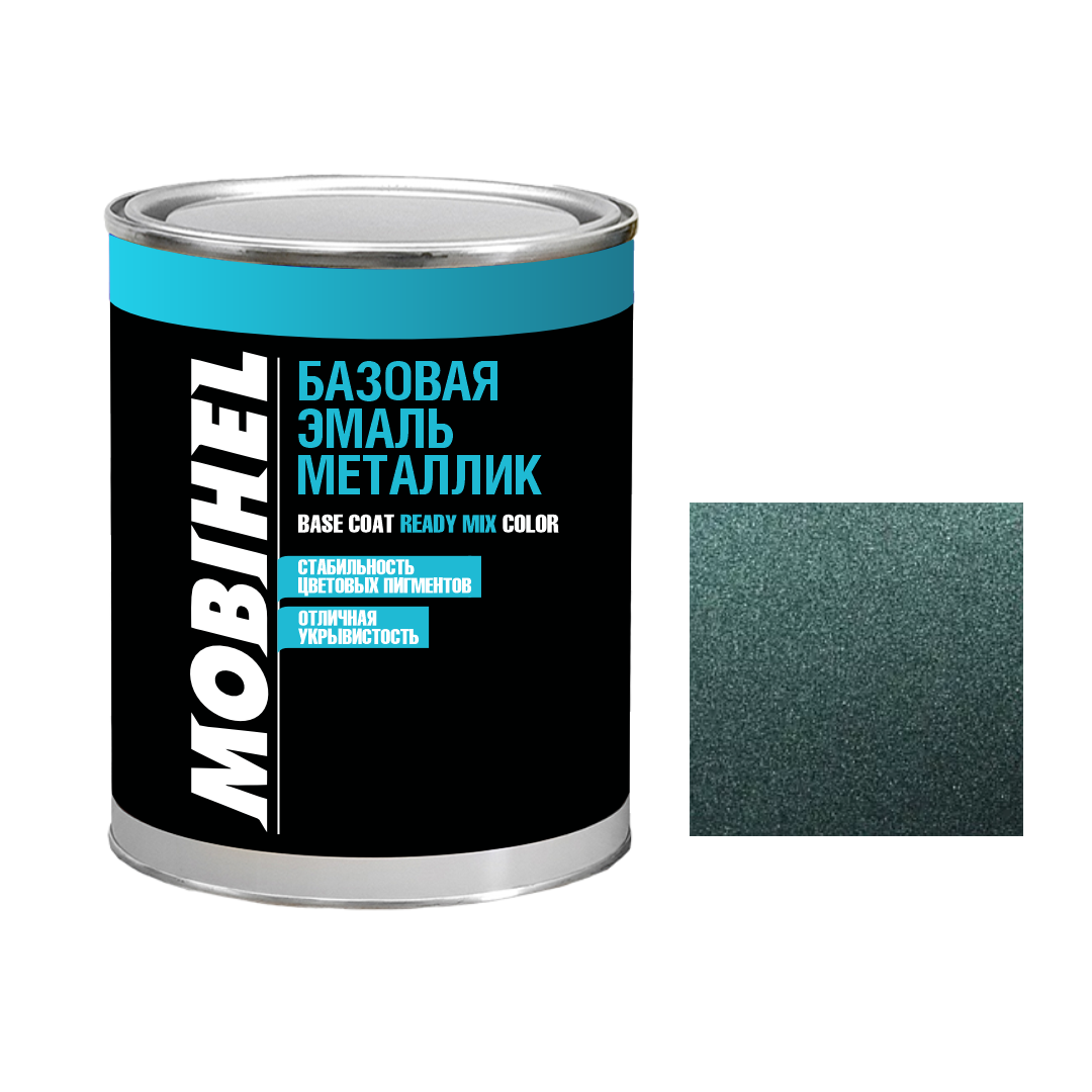 Авто фарба (автоемаль) металік Mobihel (Мобихел) 497 Одіссей 1л