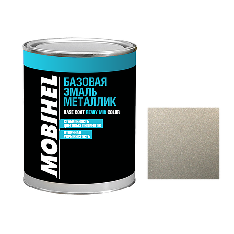 Авто фарба (автоемаль) металік Mobihel (Мобихел) 871167 Паннакота 1л, фото 1