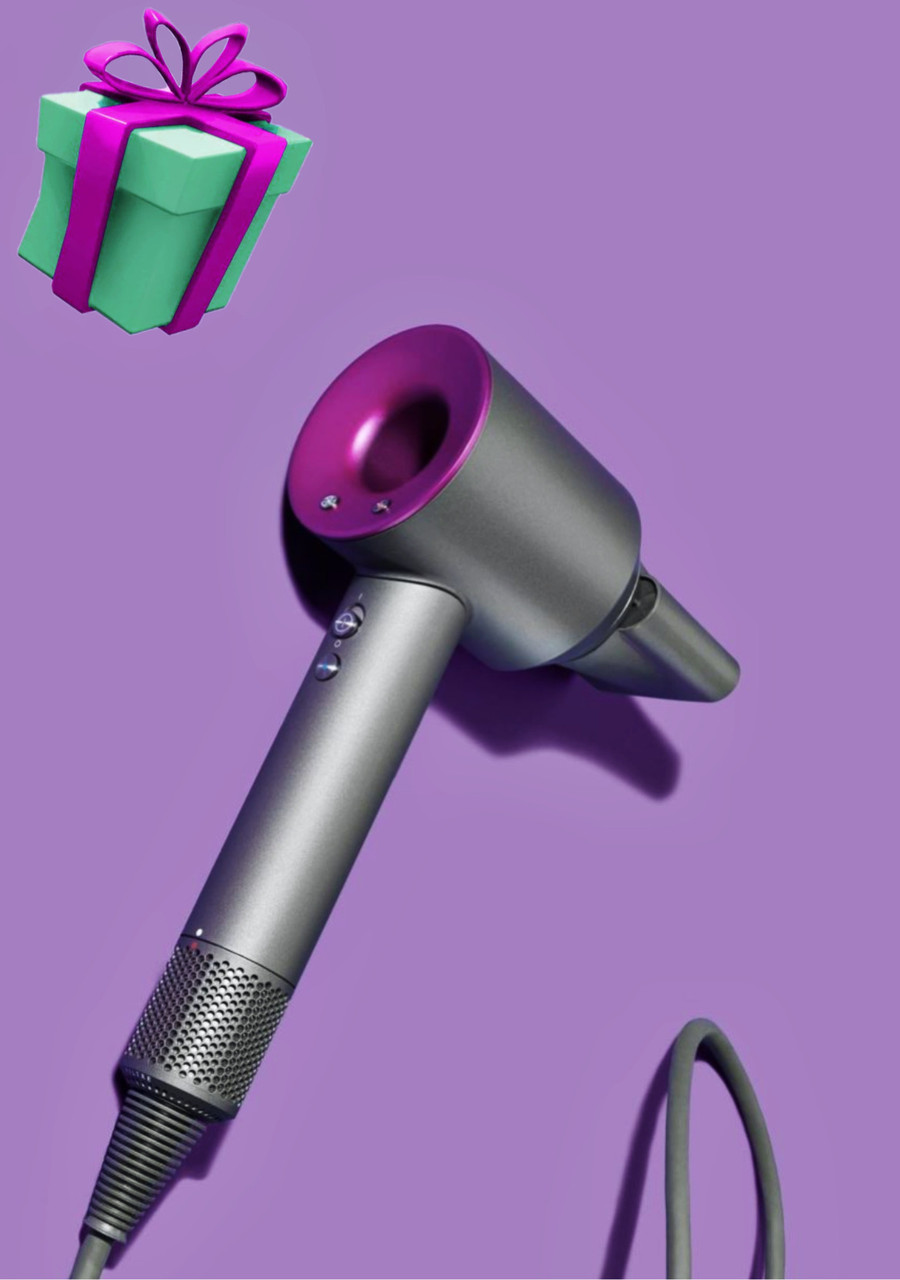 Професійний фен-стайлер Фен Dyson Фен дайсон суперсоник A-602 з турборежимом та іонізацією 3 швидкості