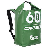 Водонепроницаемый гермомешок герморюкзак Zelart Cressi Dry Bag 9932-60 объем 60 литров Olive