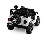 Дитячий електромобіль Caretero (Toyz) Jeep Rubicon White, фото 2