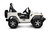 Дитячий електромобіль Caretero (Toyz) Jeep Rubicon White, фото 3