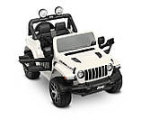 Дитячий електромобіль Caretero (Toyz) Jeep Rubicon White, фото 4