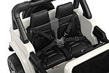 Дитячий електромобіль Caretero (Toyz) Jeep Rubicon White, фото 6