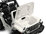 Дитячий електромобіль Caretero (Toyz) Jeep Rubicon White, фото 8