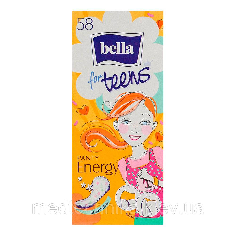Прокладки гігієнічні щоденні Bella panty for teens energy, 58 шт., фото 1