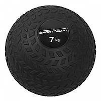 Слембол (медичний м'яч) для кросфіту SportVida Slam Ball 7 кг SV-HK0349 Black