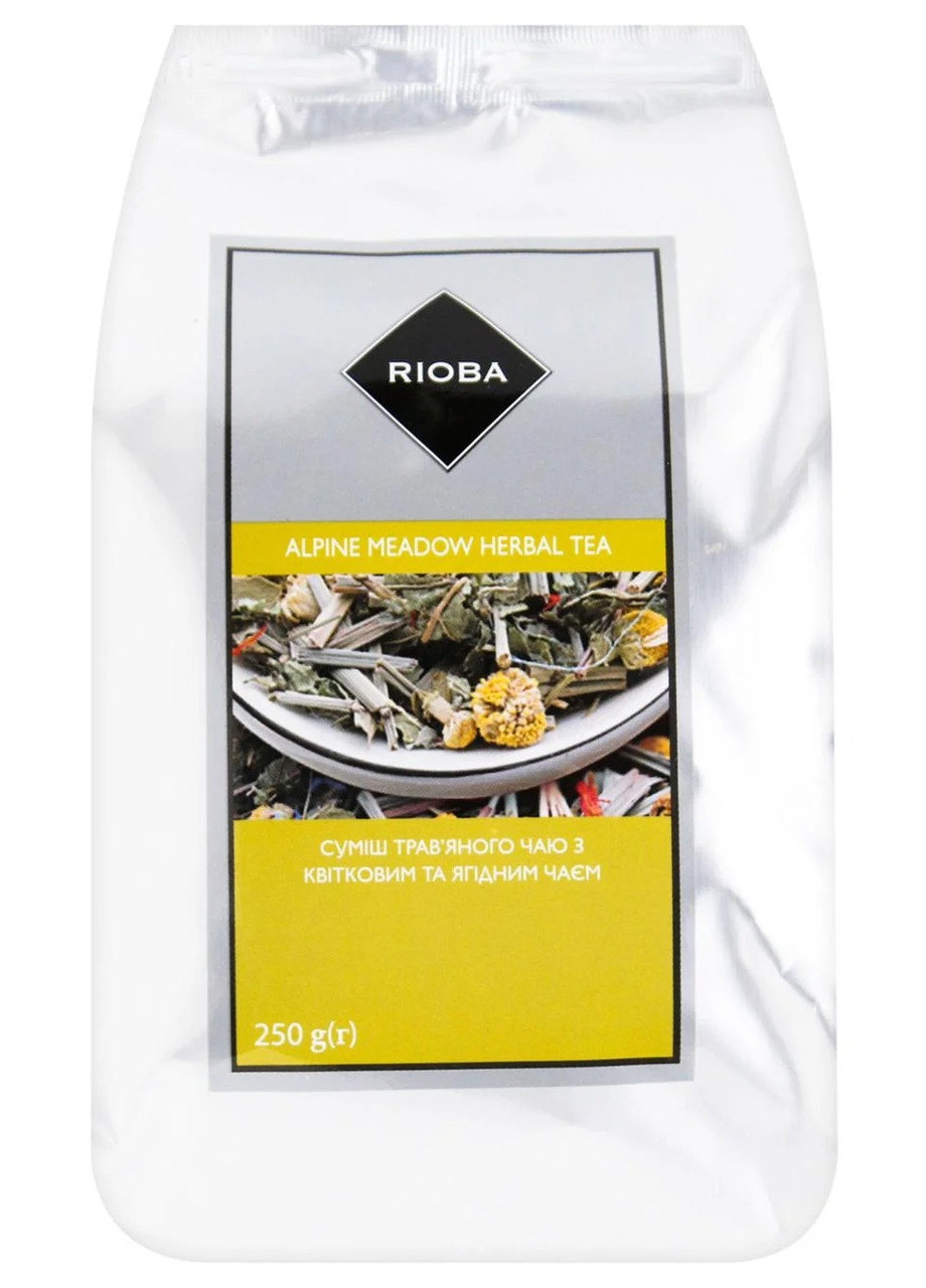 Чай Rioba Альпійський луг (суміш трав'яно-квітково-ягідна) 250г.