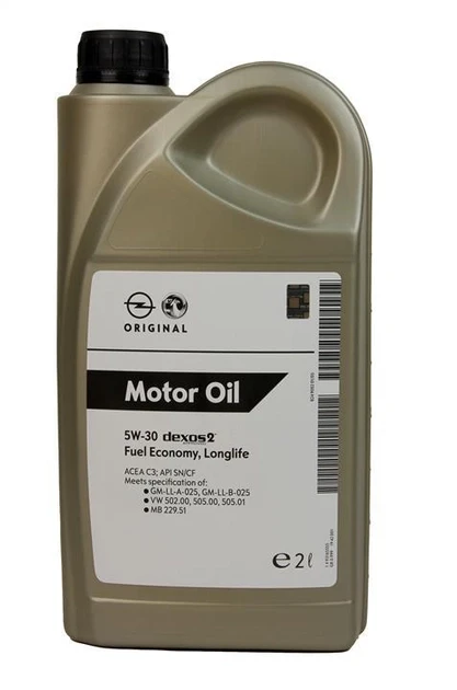 Олива моторна GM DEXOS 2 5W-30 2 л
