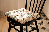 Подушка на стілець квадратна Ardesto Flower ART-03-PF 40х40 см