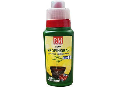 Добриво рідке 250мл AQUA гелевий, укорінювач ТМ ROYAL MIX FG