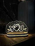 Нічник "I LOVE YOU", фото 2