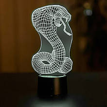 Змінна пластина для 3D ламп "Кора" 3DTOYSLAMP