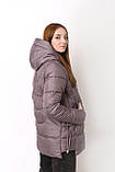 Куртка жіноча  зимова подовжена PF-09 44, фото 4