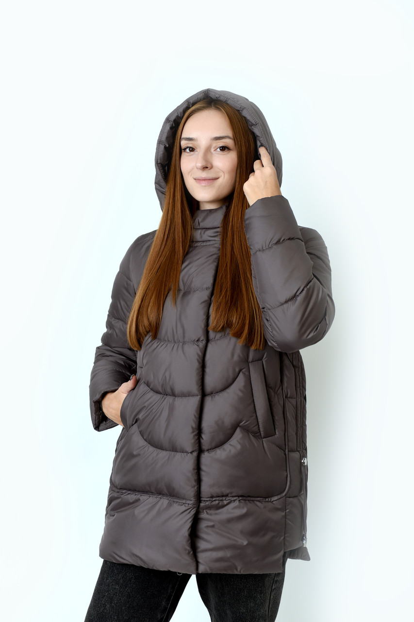 Куртка жіноча  зимова подовжена PF-09 52