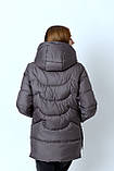 Куртка жіноча  зимова подовжена PF-09 52, фото 2