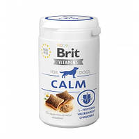 Витамины для собак функциональный дополнительный полумягкий корм Brit Vitamins Calm для кожи и шерсти 150 г