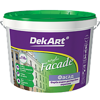 Краска латексная фасадная "Facade" DekArt 6,3 кг