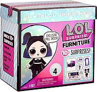 Ігровий набір Лол Кімната спальня Леді Сутінки LOL Surprise Furniture Dusk Doll 572640 Оригинал. Леди Сумерки