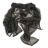 Маскувальний шарф-сітка чорний для личной маскировки