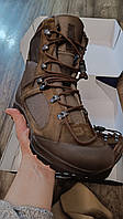 Всесезонные gore-tex Армейские берцы тактические военные ботинки HAIX Nepal Pro brown коричневые 41