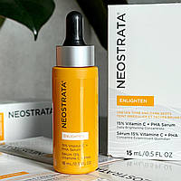 Осветляющая сыворотка для лица на основе чистого 15% витамина С Neostrata Enlighten Serum 15% Vit. C 15 ml