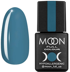 Гель-лак Moon Full № 660 (блакитно-сірий, емаль), 8 мл