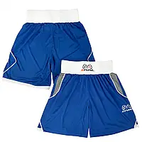 Боксерские шорты для тренировок RIVAL AMATEUR COMPETITION/TRAINING BOXING TRUNKS Синий/белый, XS