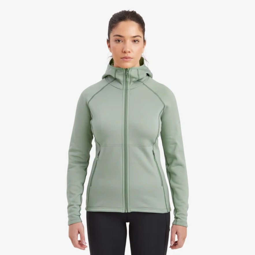 Жіноча флісова кофта Montane Female Fury Hoodie для туризму й альпінізму