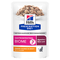 Влажный корм для кошек Хиллс Hill's PD Feline Gastrointestinal Biome 85г при диарее, заболеваниях ЖКТ
