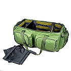 Велика транспортна сумка Big Tactic 100 л 800d Olive, фото 6