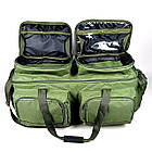 Велика транспортна сумка Big Tactic 100 л 800d Olive, фото 4