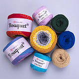 Yarnart BOUQUET UNICOLOR (Ярнарт Букет Уніколор) № 3209 коричневий (Пряжа бавовна, нитки для в'язання), фото 4