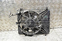 Вентилятор радиатора 9 лопастей в сборе с диффузором Hyundai i10 2007-2013 319351