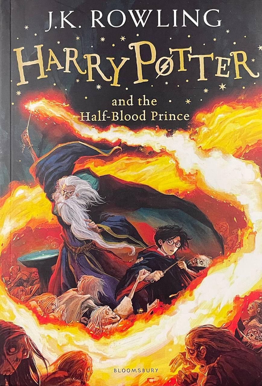 Книга Harry Potter 6 Half Blood Prince, Гаррі Поттер і Напівкровний Принц. Джоан Роулінг