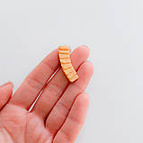 Сходи вигнуті для діорами 3.2*0.9 см Жовта, фото 2