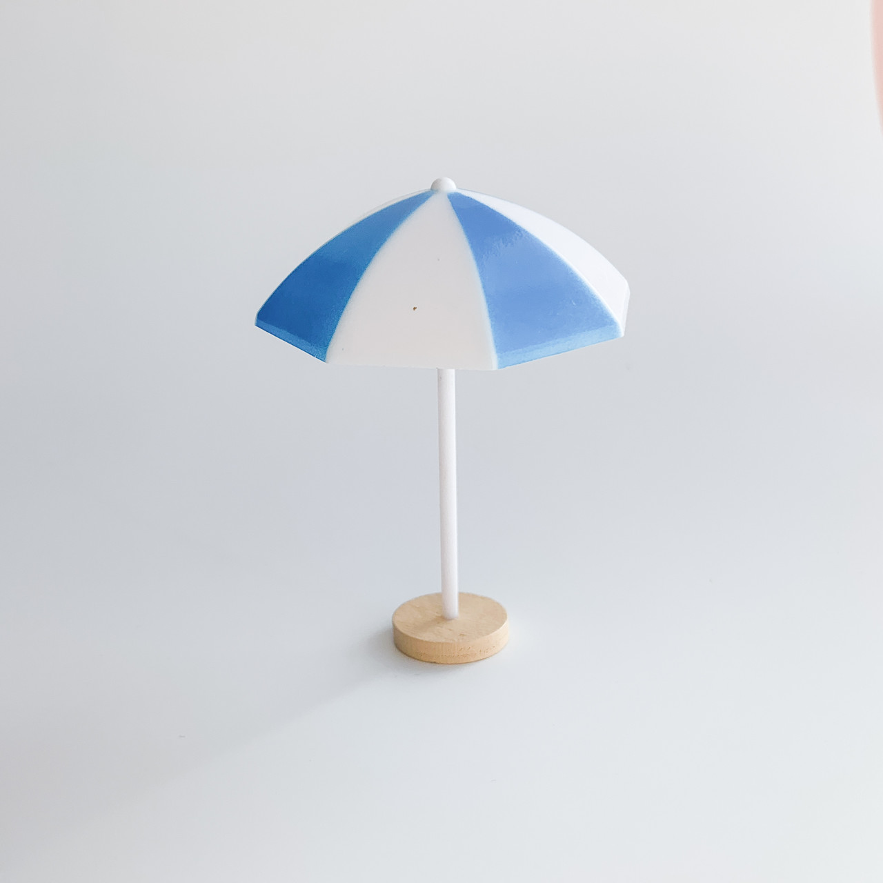 Мініатюра пляжна парасолька 7 см Синій, фото 1