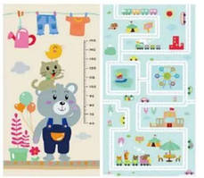 Килимок ігровий термокилимок 2-х сторонній EVA С-45508  180х120х0.8см, в сумці