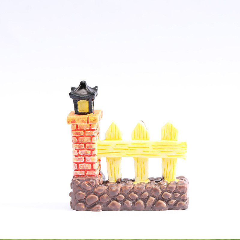 Мініатюра Паркан для діорами 4.8*4.4 см Лівосторонній, фото 1