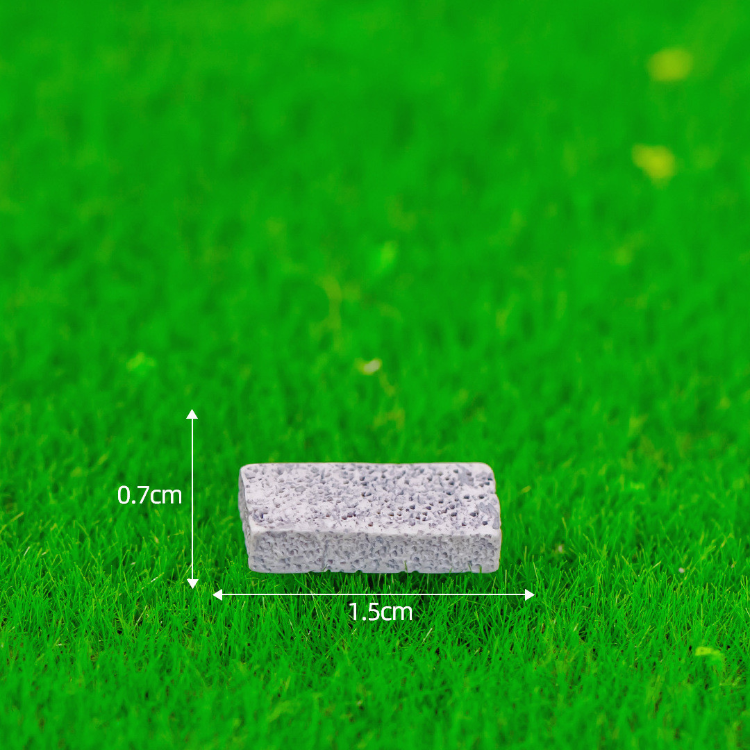 Цегла 1.5*0.7 см Світло-сірий, фото 1