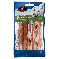 Палочка Trixie Denta Fun для чистки зубов собак, с курицей, 12 см, 70 г, 6 шт