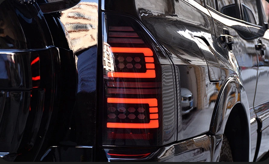 Ліхтарі Mitsubishi Pajero 3 тюнінг Led оптика