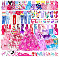 МЕГА большой набор одежды для куклы Барби, 30 см
