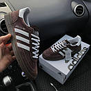 Кросівки чоловічі коричневі Adidas Spezial Brown White (12843), фото 9