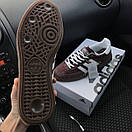Кросівки чоловічі коричневі Adidas Spezial Brown White (12843), фото 8