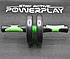 Колесо для преса подвійне PowerPlay 4327 Dual-Core Ab Wheel  Чорно-червоне, фото 7