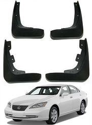 Бризковики до Lexus ES 2006-2012 черний мат, к-кт (4шт.)