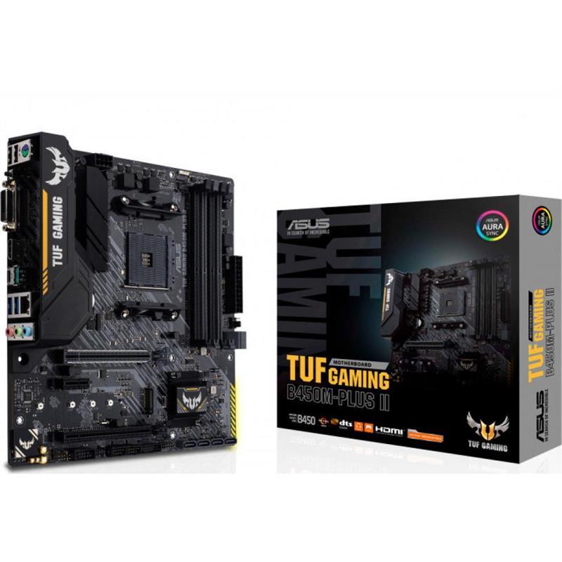 Материнська плата Asus TUF Gaming B450M-Plus II Socket AM4, фото 1