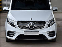 Бампер передний AMG Diamond Mercedes V Class Vito Metris W447 2014-2023